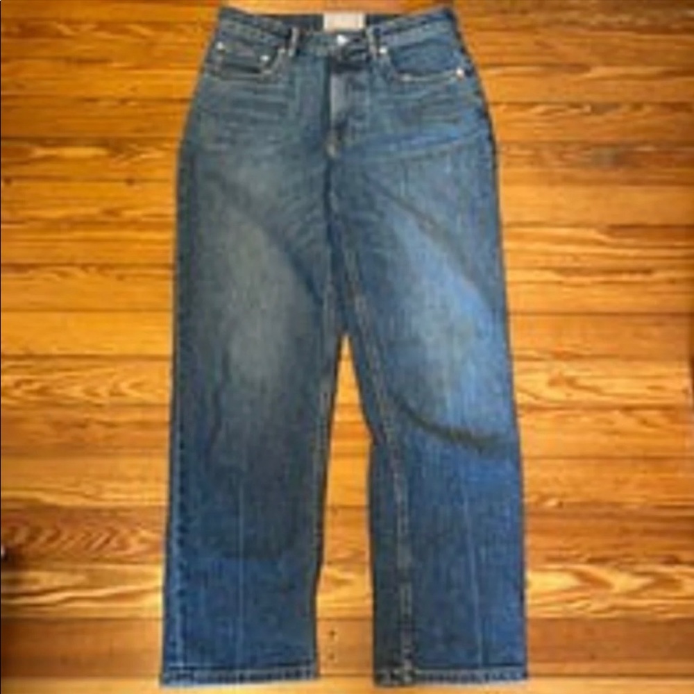 Everlane High Rise Straight Jeans